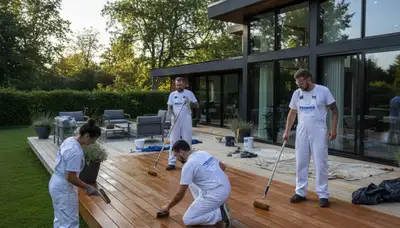 Professional deck staining and restoration by expert painters in Nashville, TN