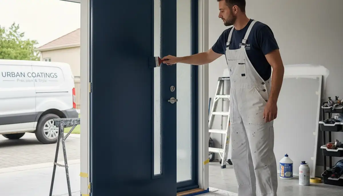 Professional door painting and refinishing by expert painters in Nashville, TN