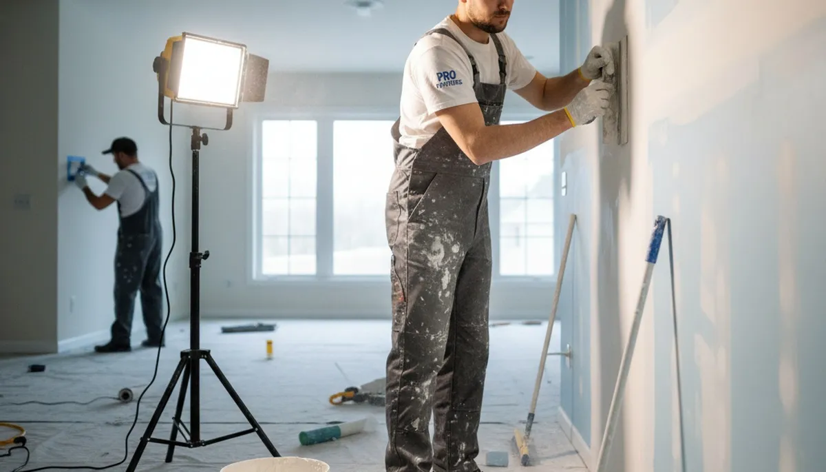 Professional drywall repair and wall restoration by house painters in Nashville, TN