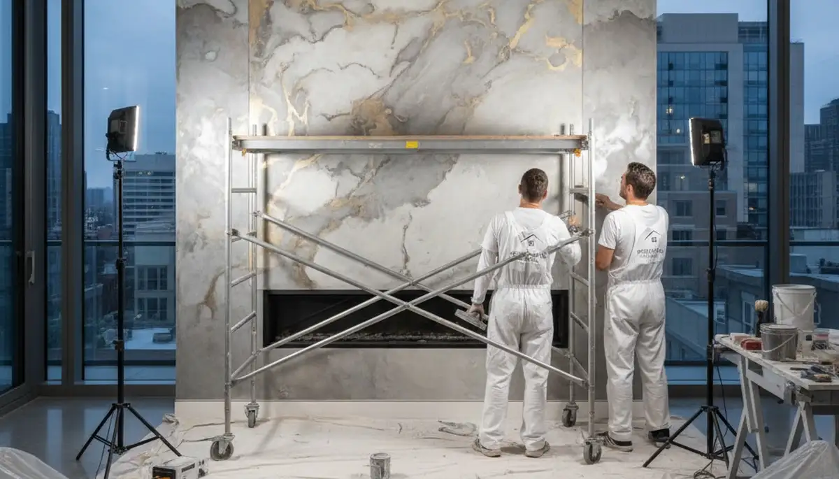 Professional faux painting and decorative wall finishes by expert house painters in Nashville, TN