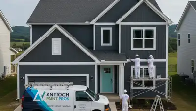 Professional house painters in Nashville, TN providing residential painting services