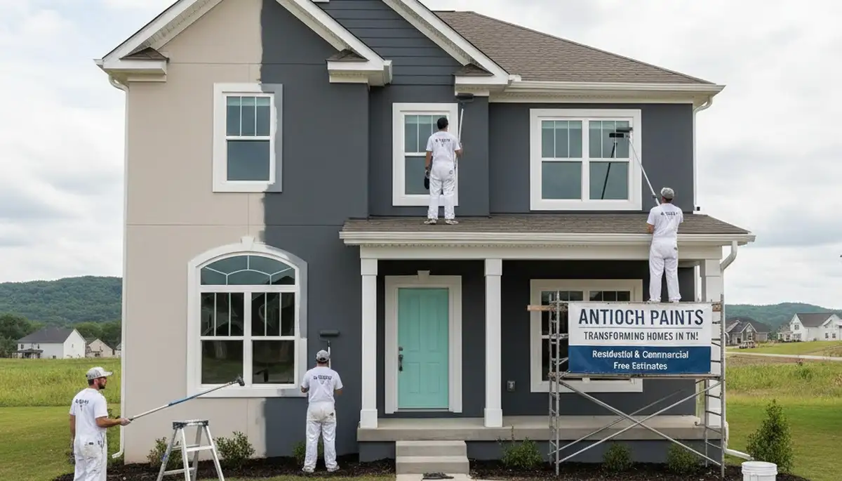 House painters in Nashville, TN providing professional interior and exterior painting services