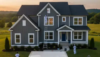 House painters in Nashville, TN providing professional interior and exterior painting services