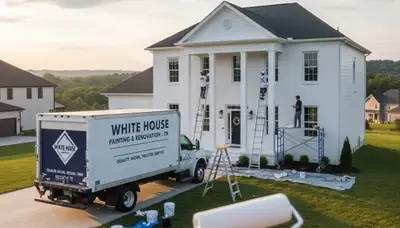 House painting service in Nashville, TN by local painters for residential exterior and interior projects
